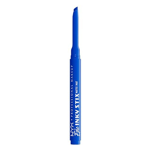 NYX PROFESSIONAL MAKEUP Epic Inky Stix Eyeliner, Mechanical Cream Gel Eyeliner, Waterproof Formula With Up To 24HR Wear - 06 Cobalt Click (Matte Intense Blue) | Amazon (US)