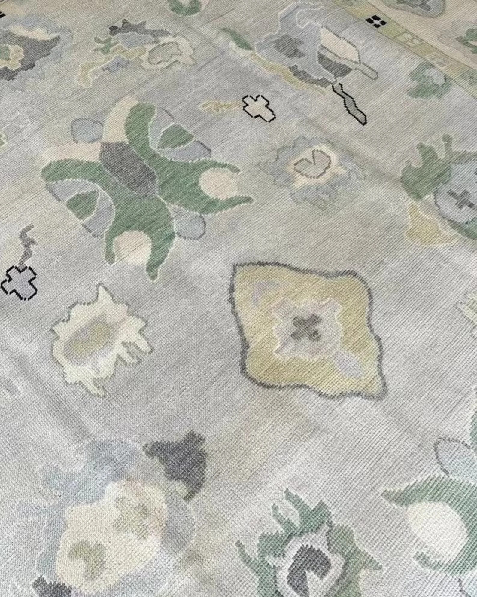 8x10 Awesome Handknotted Grey Oushak Made to Order in Any - Etsy | Etsy (US)