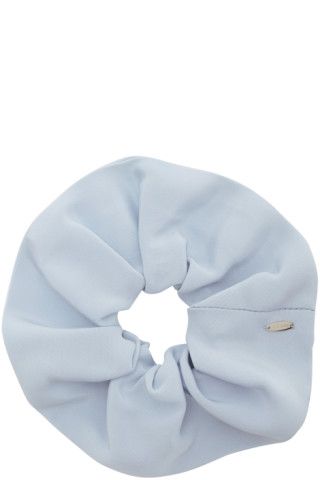 SSENSE Exclusive Blue Elegant Scrunchie | SSENSE 