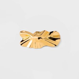 Bumpy Metal Hair Barrette - A New Day™ Gold | Target