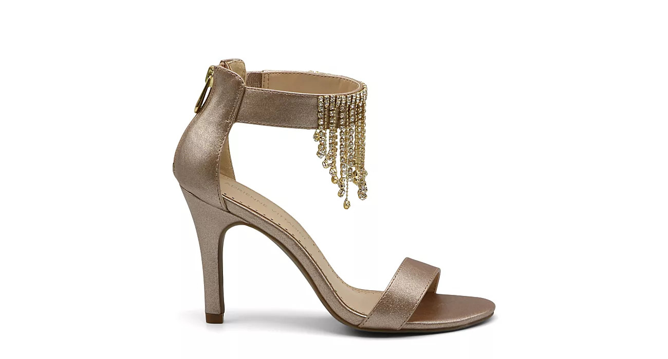 CHAMPAGNE ADRIENNE VITTADINI Womens Gala Sandal | Rack Room Shoes