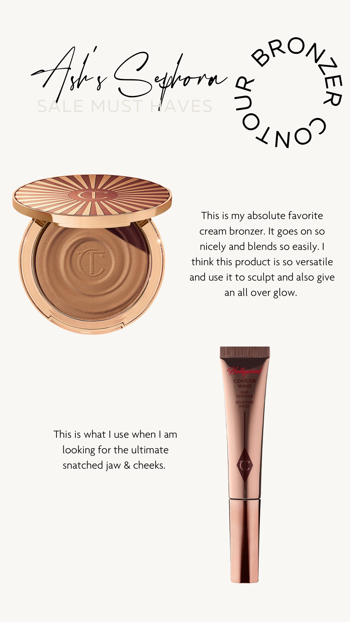 Ashley’s bronzer and contour favorites from Sephora sale 

#LTKbeauty #LTKsalealert #LTKBeautySale
