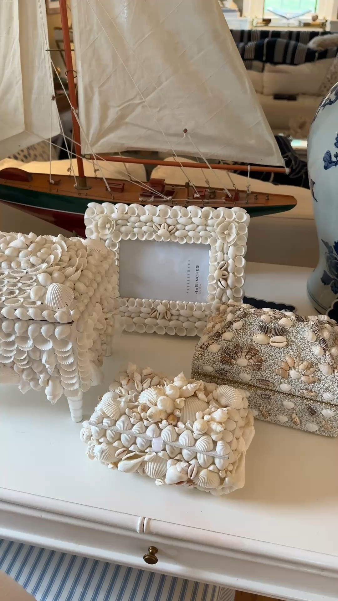 On sale now shell boxes & frames

#LTKSaleAlert #LTKHome