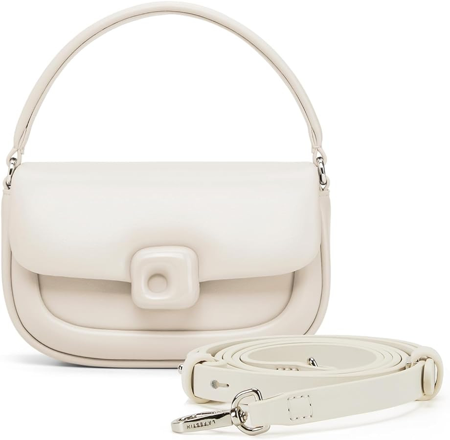 LAFESTIN Split Leather Small Crossbody Bags For Women With Adjustable Strap And Handle Versatile ... | Amazon (US)