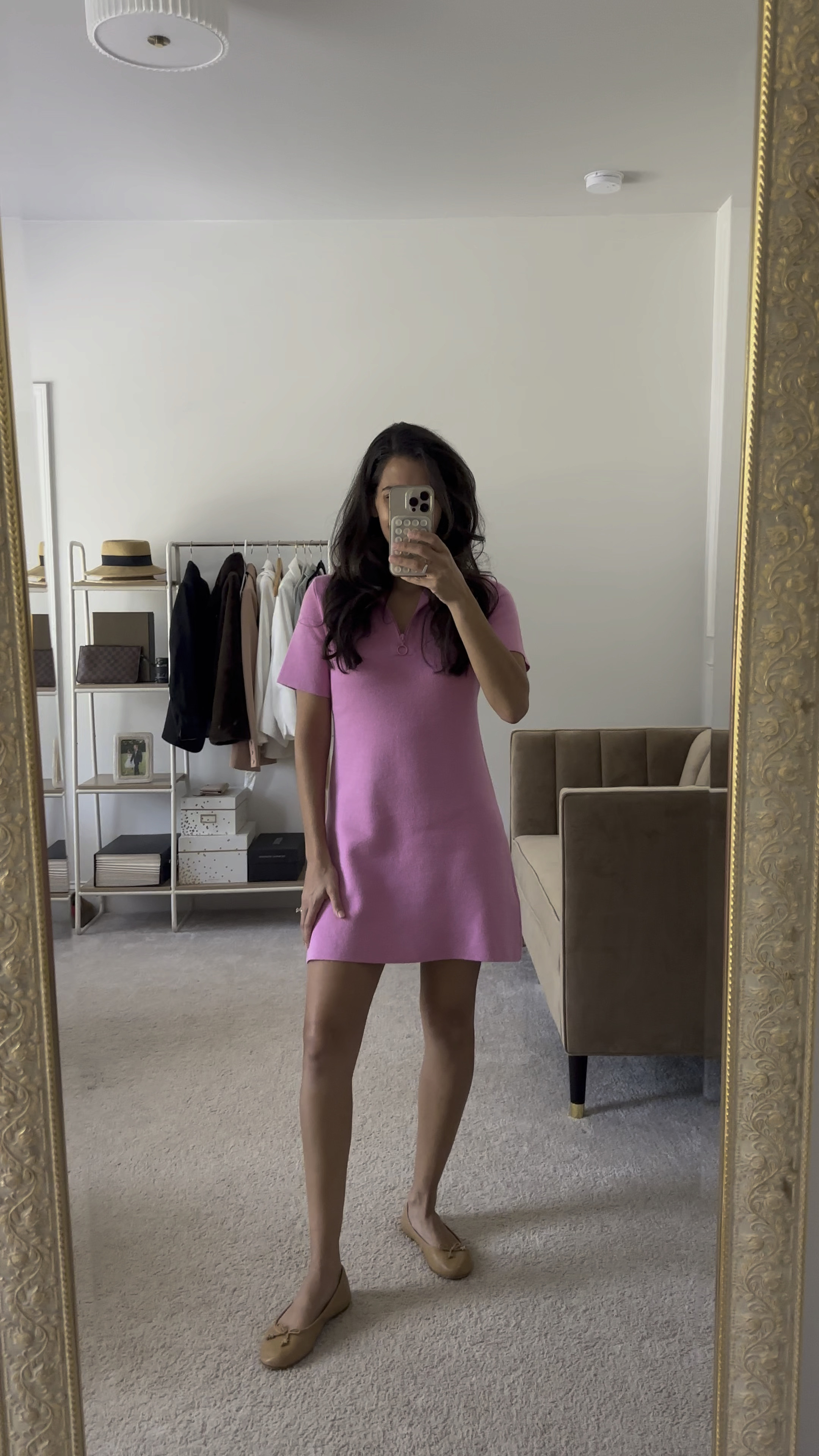 I have it on backwards and didn’t realize it!! Cute pink mini sweater dress / wearing size but could have done a small. Great for school drop off our work from home outfits 

#LTKWorkwear #LTKBacktoSchool