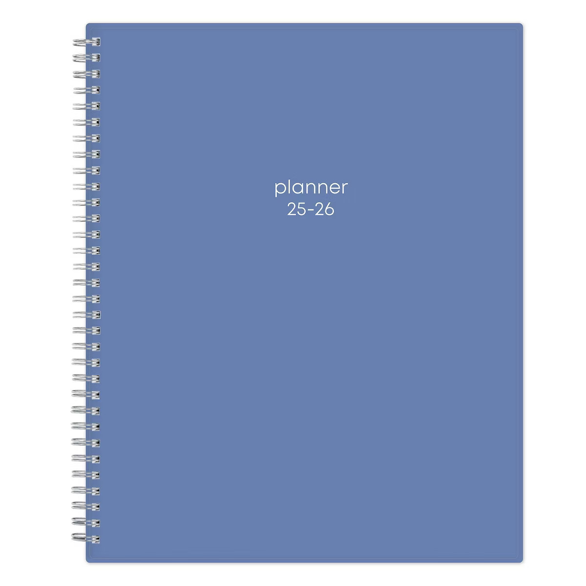 Blue Sky 8.5"x11" 2025-2026 Weekly/Monthly Wirebound 15 Months Planner Solid Azure | Target
