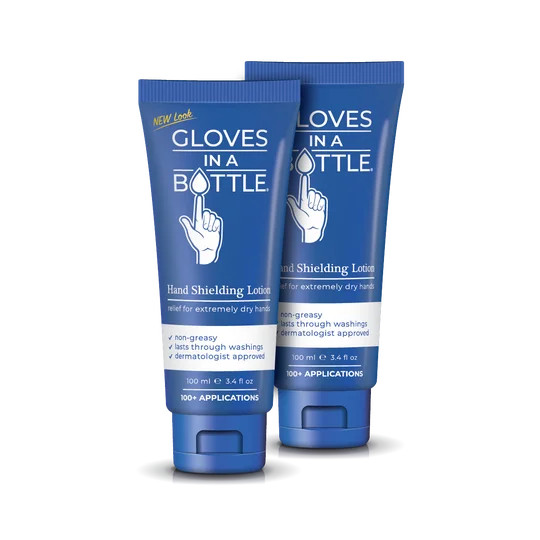 Gloves In A Bottle Shielding Lotion – Hand Cream that Protects & Restores Dry Cracked Skin 3.4o... | Walmart (US)