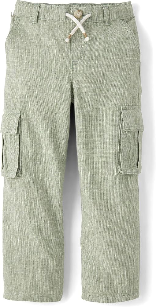 Gymboree boys And Toddler Pull on Linen Pants | Amazon (US)