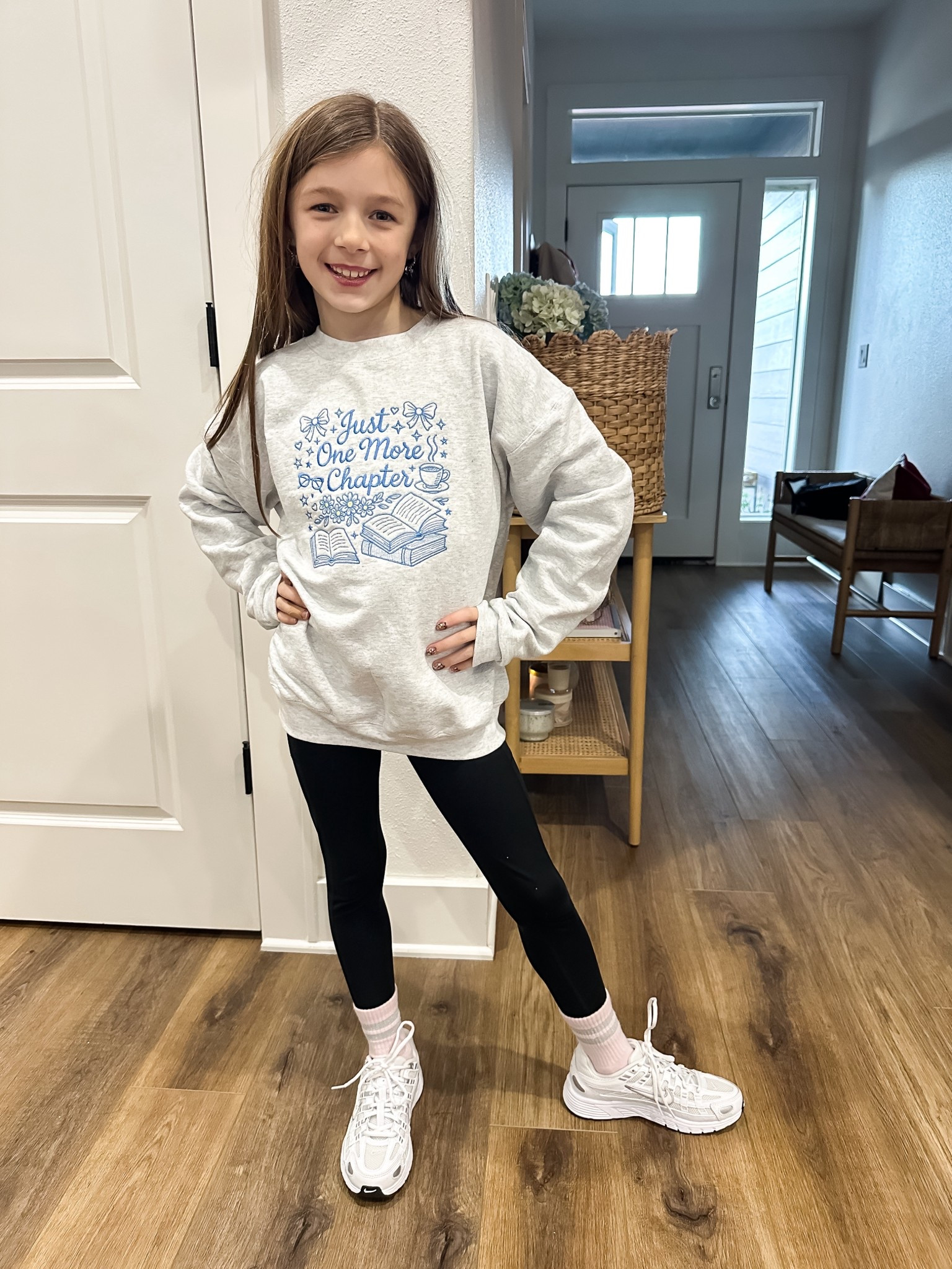 Tween style 

I asked the Etsy seller to make this sweatshirt in a kids size and she was kind enough to say yes!! 



#LTKActive #LTKSaleAlert #LTKKids