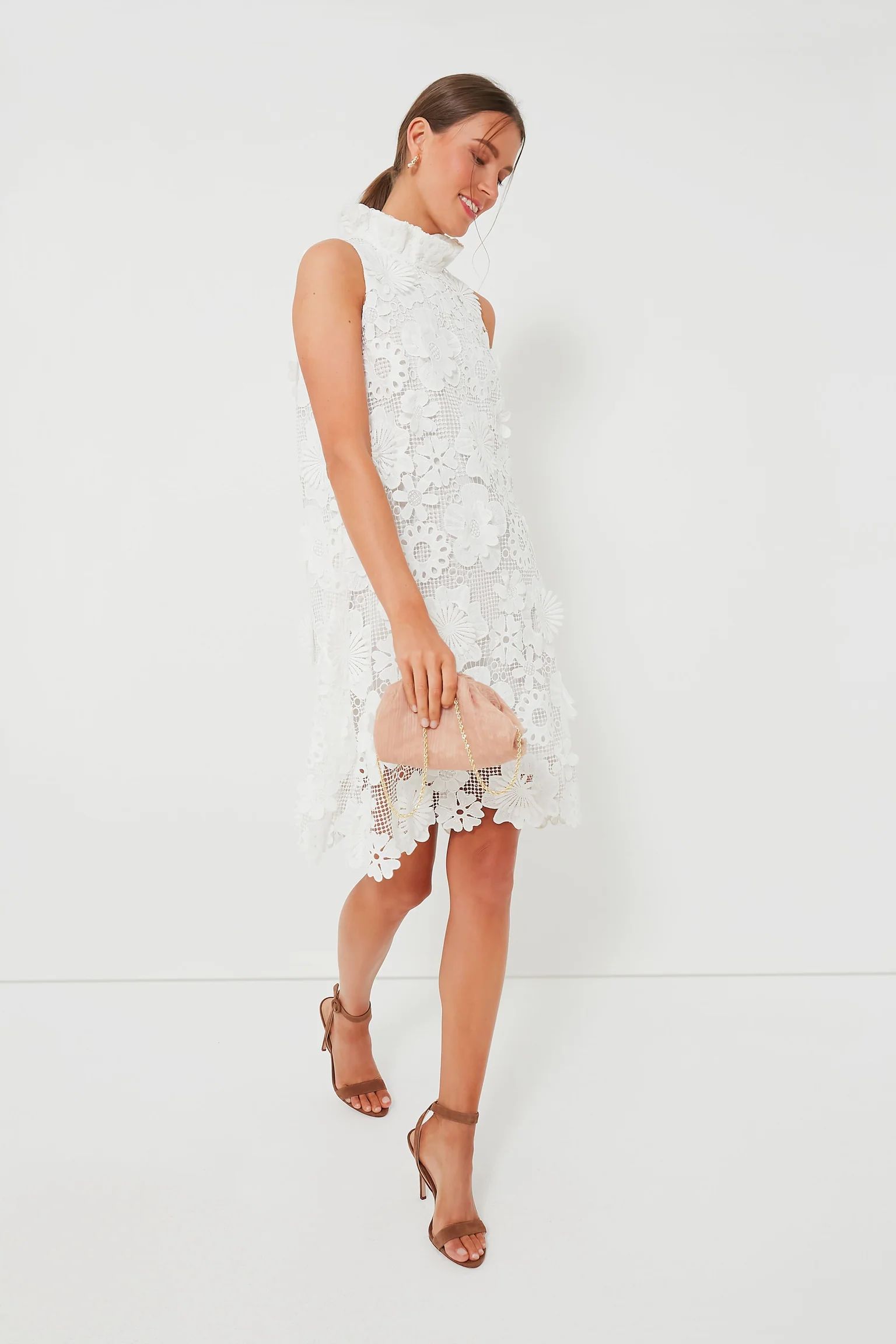 Blanc Guipure Lace Blythe Dress | Tuckernuck (US)