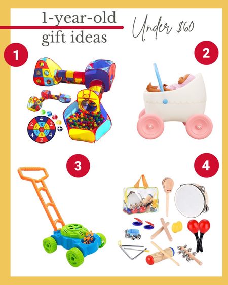 1-year-old baby birthday gift ideas under $60! 🎁 

#LTKkids #LTKunder100 #LTKbaby