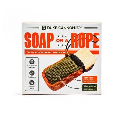 Duke Cannon Supply Co. Tactical Soap on a Rope + Bourbon Bar Soap - 10oz | Target