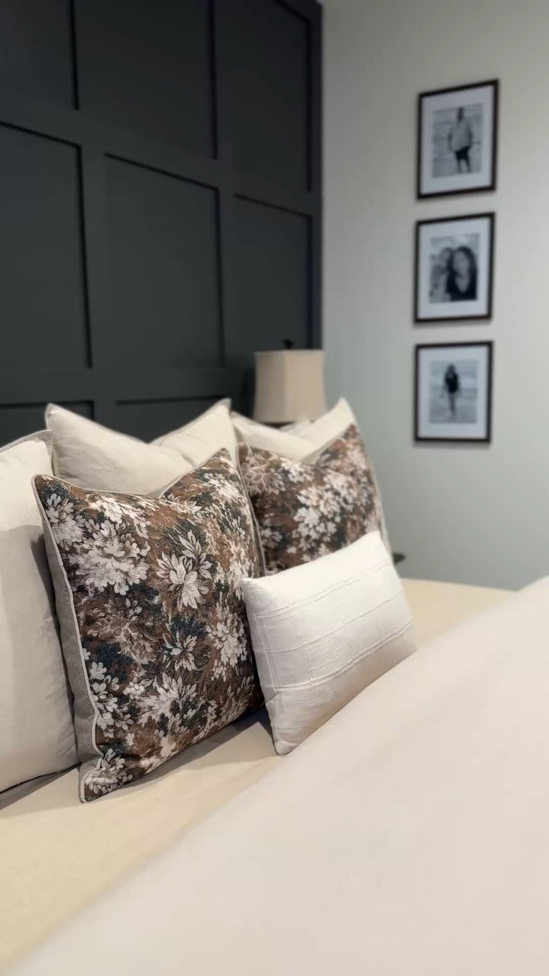 Spring is in the air! Who said it had to be vibrant colors? Beautiful chenille floral pillow covers paired with textured neutral covers  

#LTKspring #LTKSeasonal #LTKHome