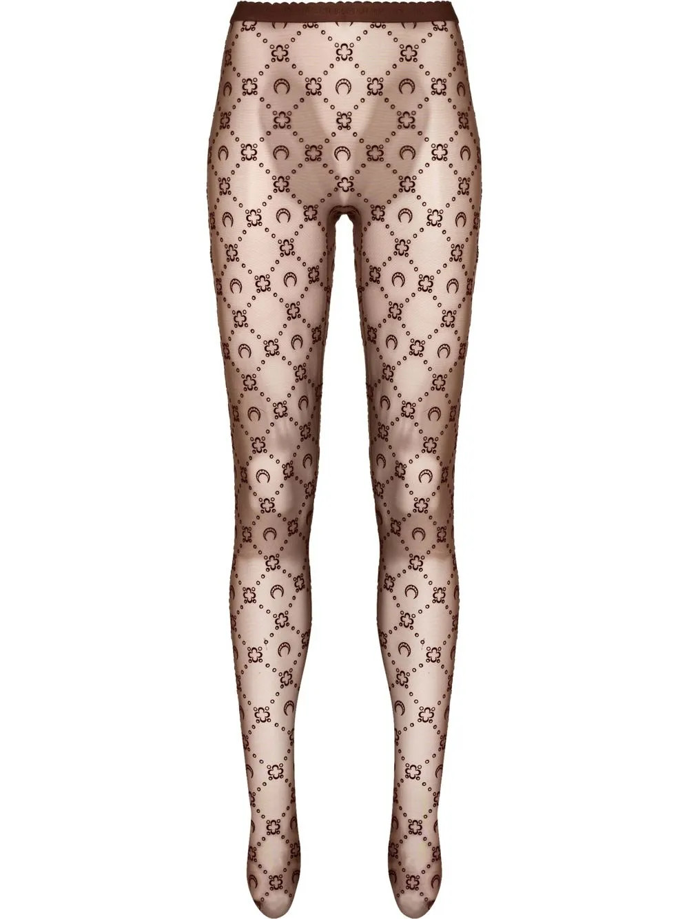 Moonogram-print tights | Farfetch Global