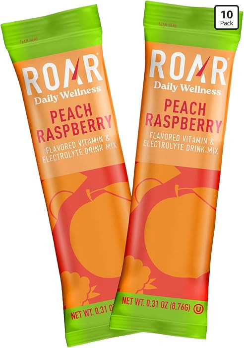 ROAR Organic Daily Wellness - Prebiotic Green Superfood Hydration Packets with Antioxidants - No ... | Amazon (US)