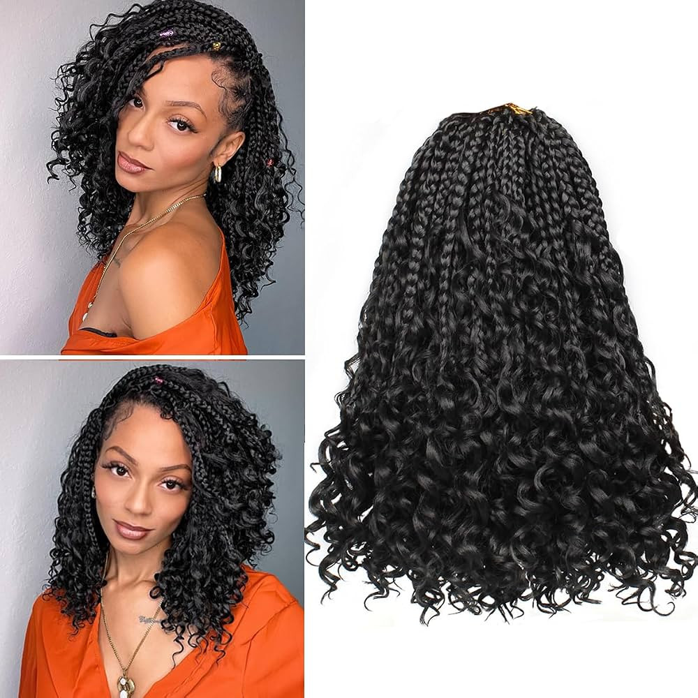 Beverlee Goddess Box Braids Crochet Hair 12 Inch Boho Box Braids 8 Packs Crochet Hair Bohemian Bo... | Amazon (US)