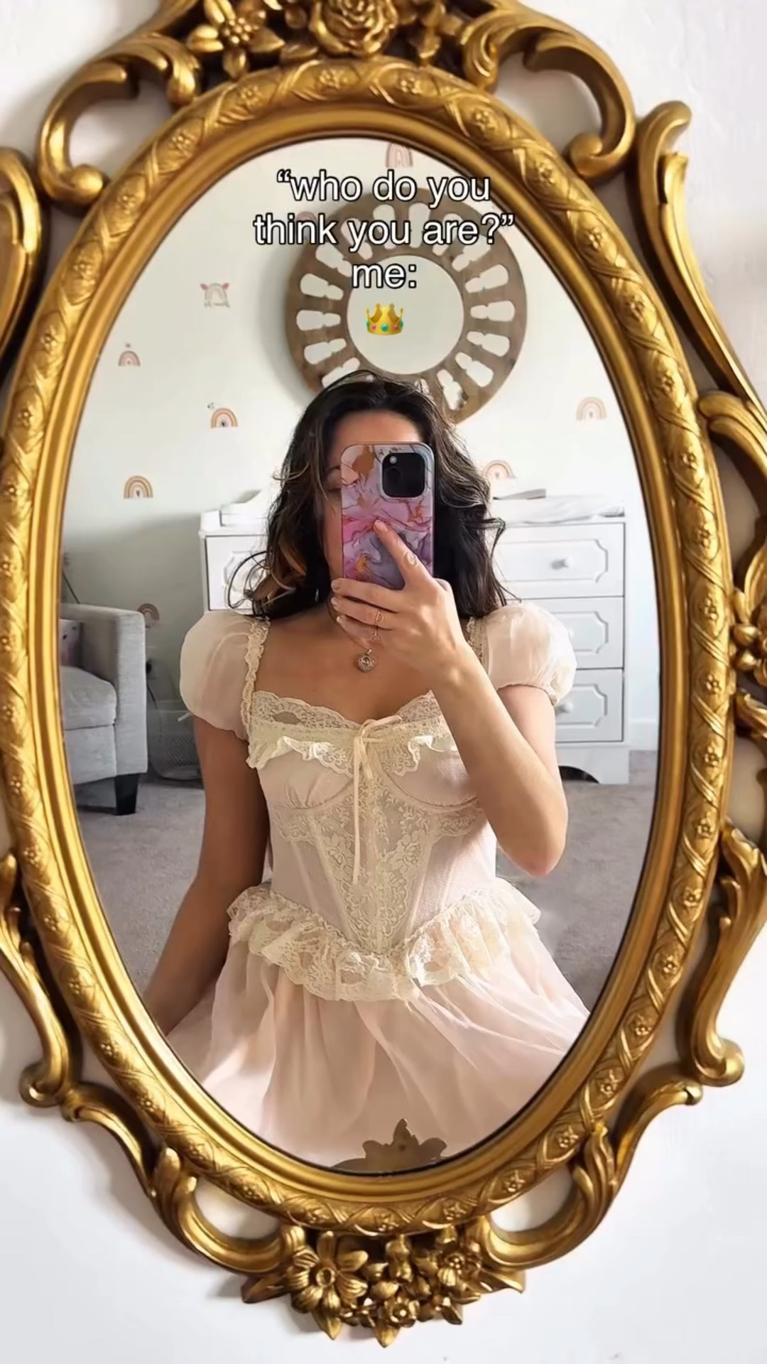 manifesting princess life 💝

code LUIZAPARRELLA to save @lacemadeofficial