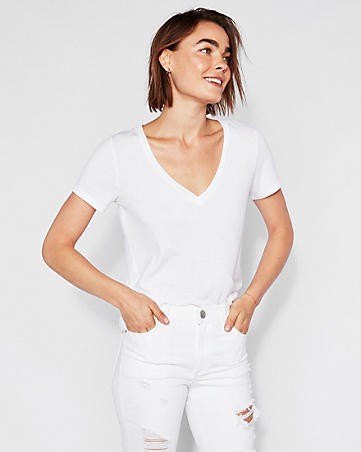 v-neck london tee | Express