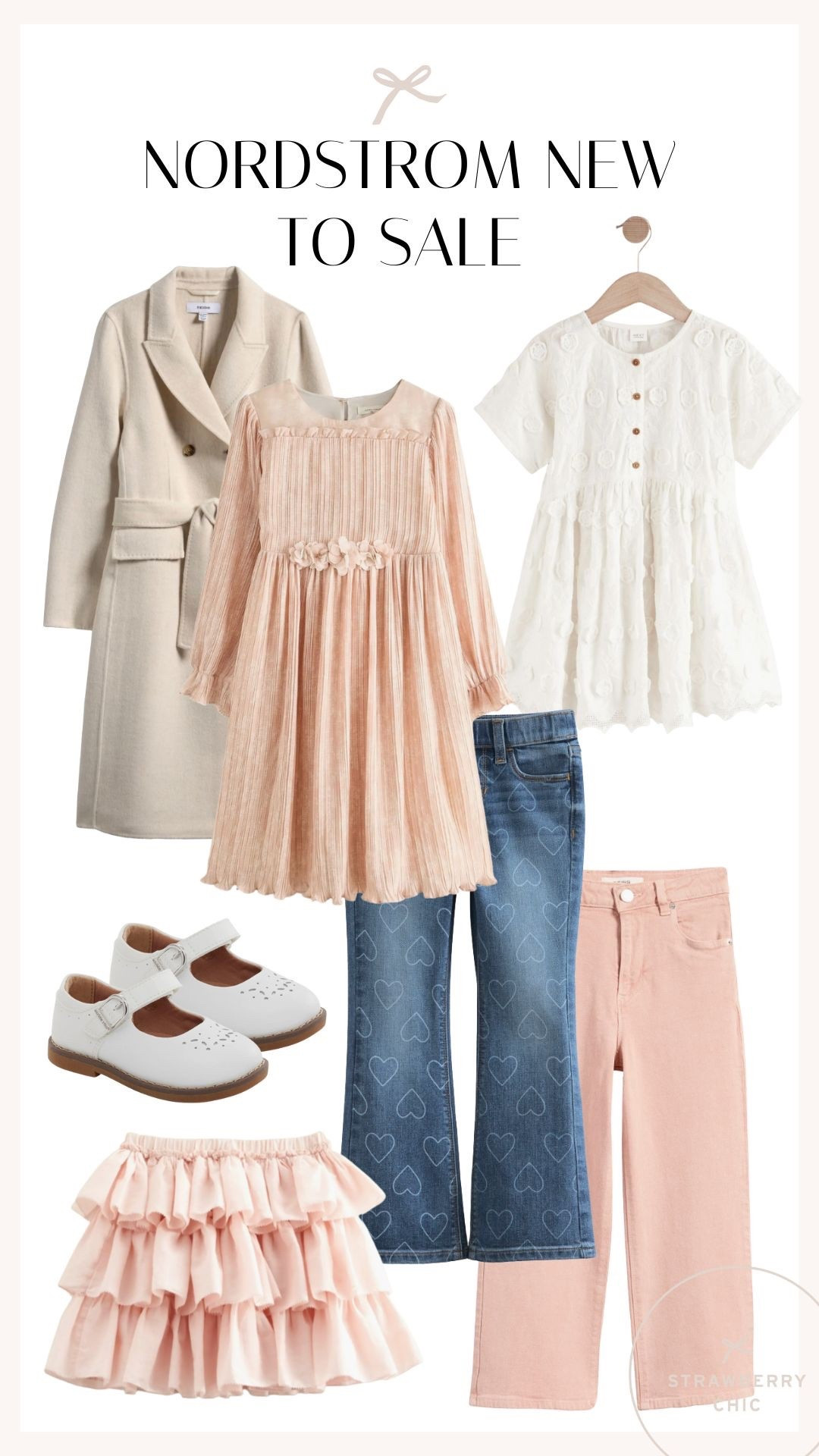 Nordstrom sale finds for little girls. I found these cute girl finds while browsing the sale section. This tiered skirt and heart jeans are perfect for fall. 

#LTKKids #LTKStyleTip #LTKSeasonal