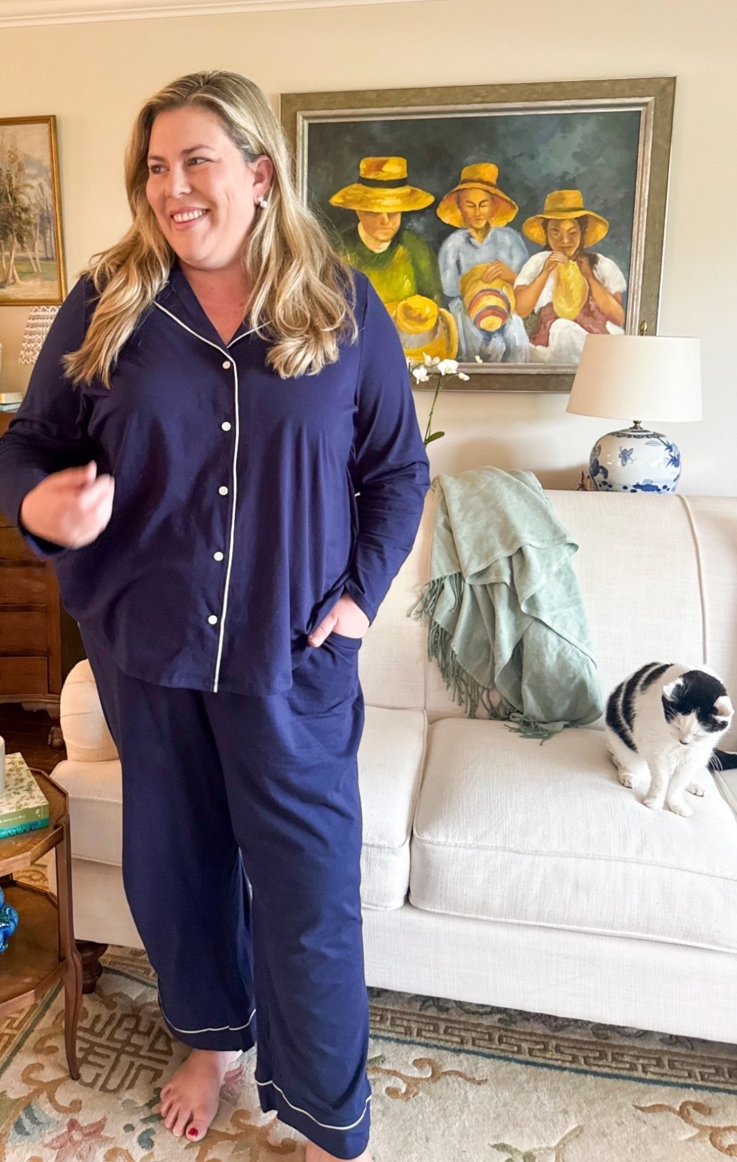 This Comfy Cotton Notch-Neck Top & Pant Pajamas set from the Cacique Cotton Collection at @Lane Bryant  is soft, breathable and made for maximum comfort. The collection is affordably priced (this set is well under $50) and lot of items are on sale right now! 

#lanebryantpartner #Itkplussize #Itkootd #Itkselfcare

#LTKselfcare #LTKPlusSize #LTKootd