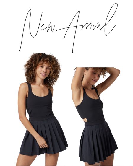 Totally obsessing over this new arrival to stress with a pleated skirt and a cut out back.

#TennisOutfit #TennisDress #NewArrivals #ActiveDress #PickleballOutfit 

#LTKSeasonal #LTKfitness #LTKActive