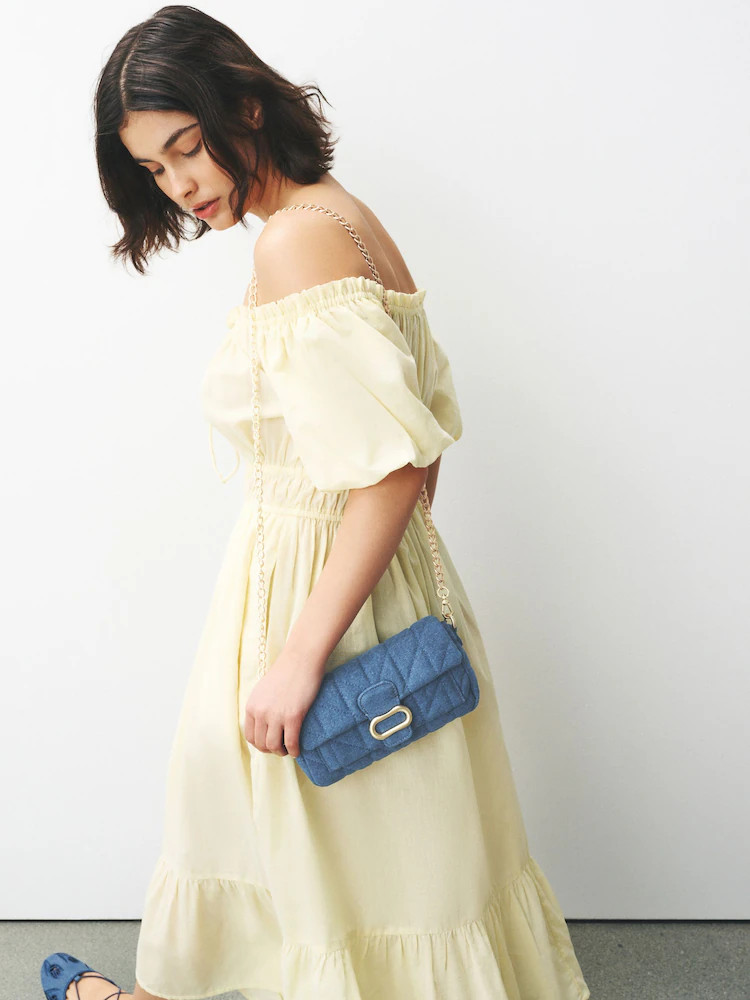 Blue Hardware Cross-Body Bag | Next US