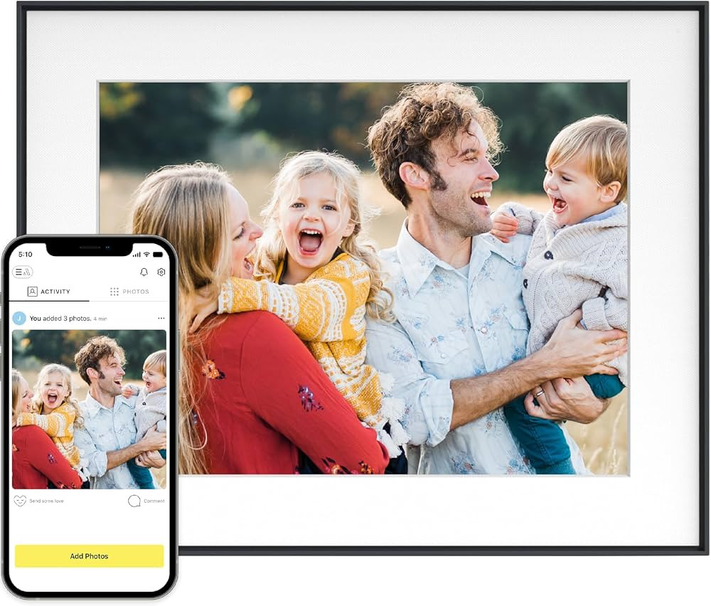 Aura Walden 15" WiFi Digital Picture Frame | The Best Digital Frame for Gifting | Send Photos fro... | Amazon (US)