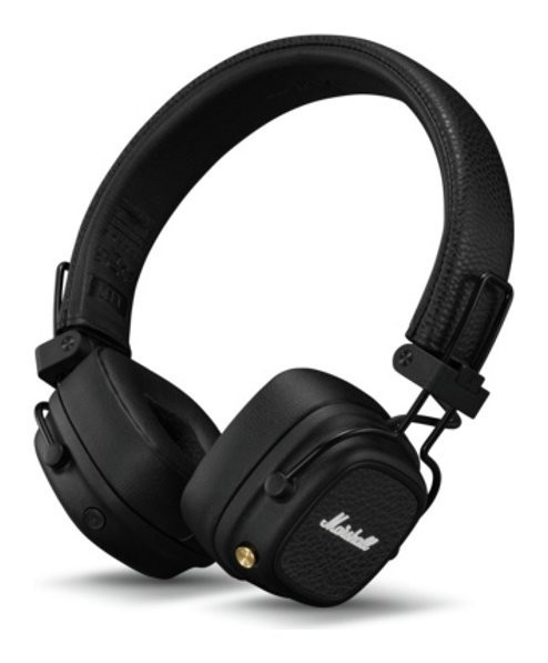 Marshall Major V On-Ear Wireless Headphones - Black | argos.co.uk