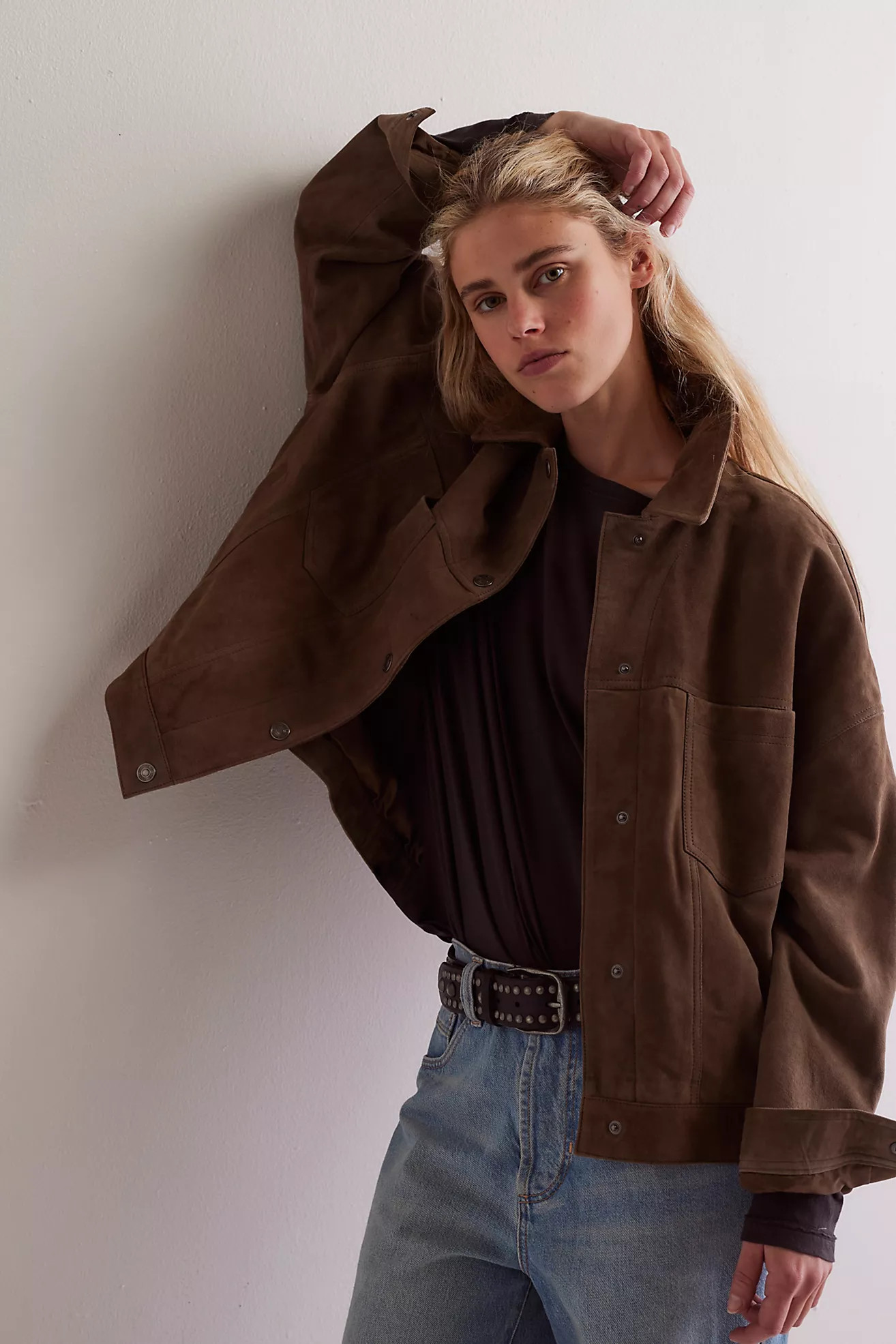 We The Free Opal Swing Suede Jacket | Free People (Global - UK&FR Excluded)