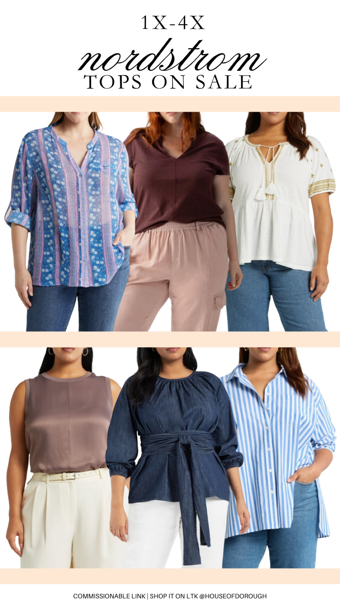 Nordstrom summer sale roundup: tops !!

Nordstrom sale / tops on sale / fall fashion / plus size fashion/ plus size outfits 
