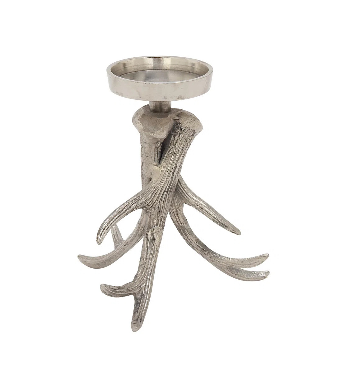 Aluminum Metal Antler Decorative Candle Holder | Wayfair North America