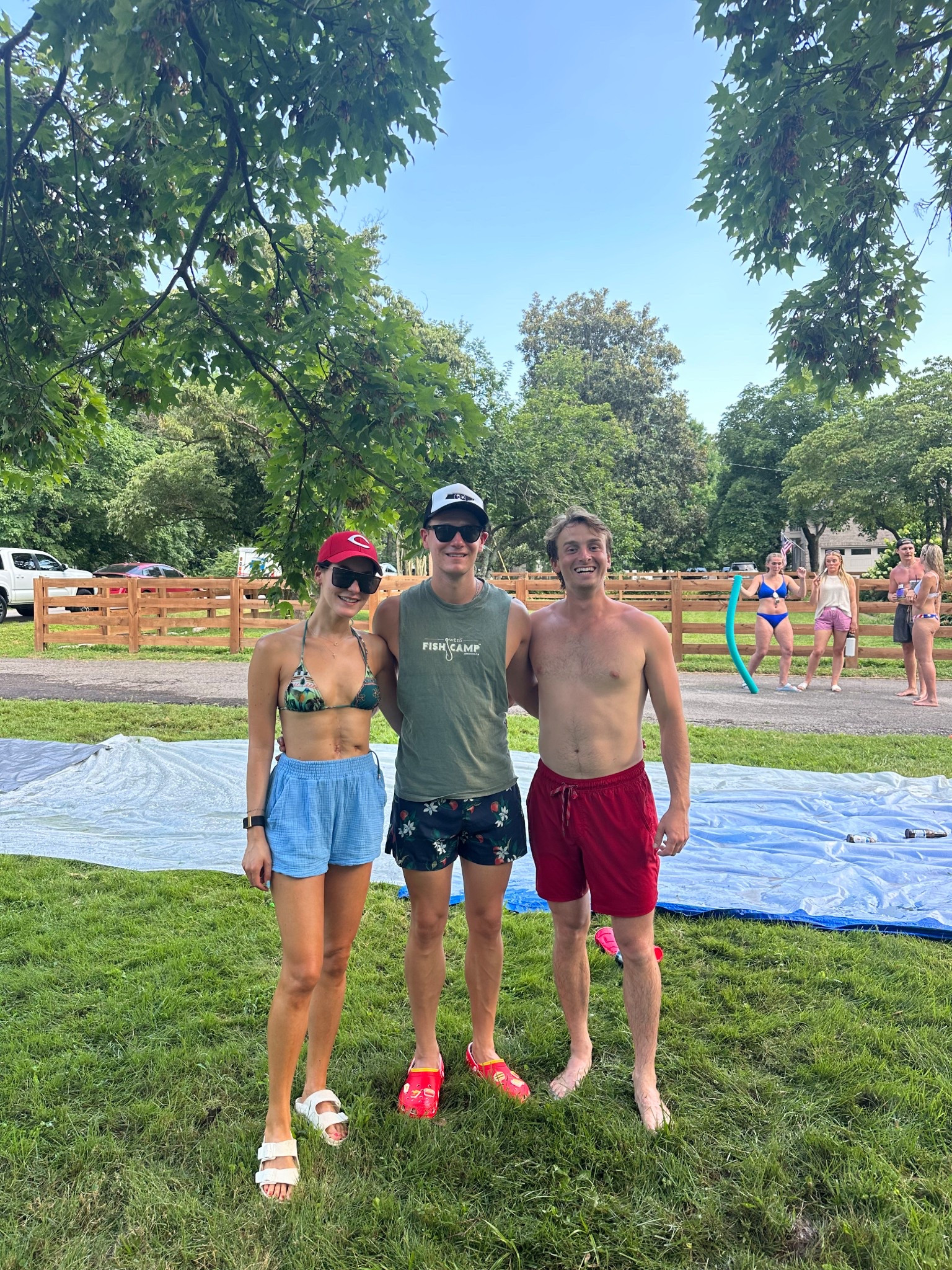 Summer style, July look, pool party, 7/5 ootd

Sunkissed bikini (TTS)
Birkenstock Arizona sandals (TTS)

Sam is wearing McDonald’s crocs 😂

#LTKFindsUnder50 #LTKSwim #LTKShoeCrush