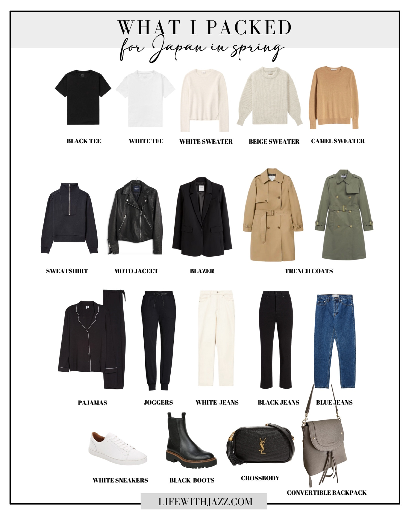 What I packed for Japan in spring 

Linked exact products for everything except trench coats (mine are old from mango, linked in stock ones)

#LTKtravel #LTKstyletip