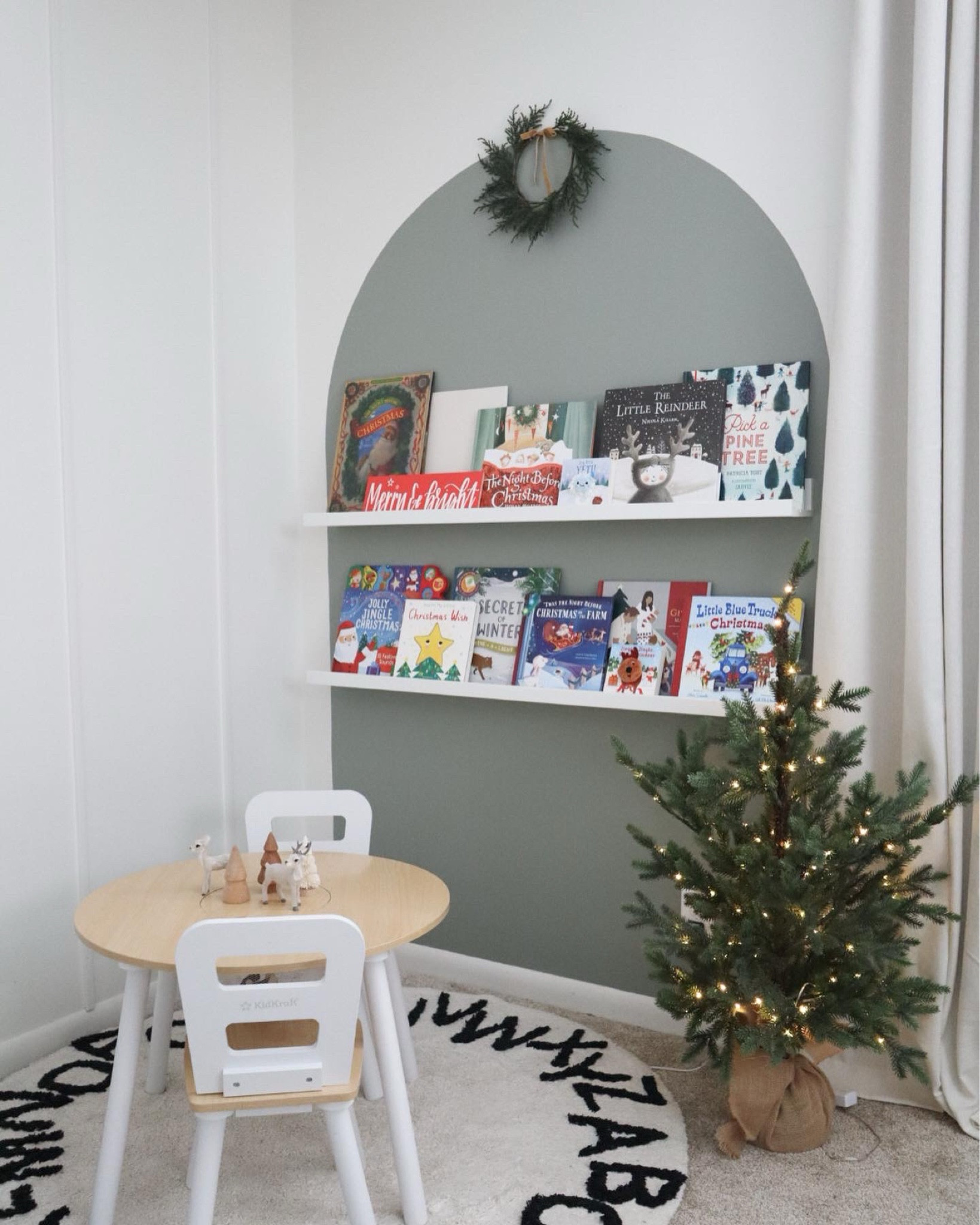 Christmas reading nook 

#LTKSeasonal #LTKHoliday #LTKkids