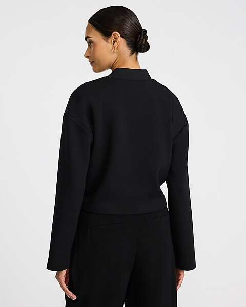 Cropped Bomber Jacket | Express