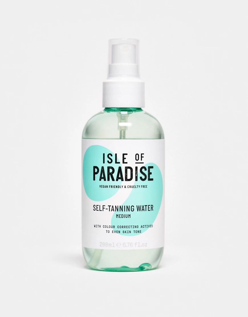Self Tanning Water - Medium 200ml fra Isle of Paradise-Ingen farve | ASOS (Global)