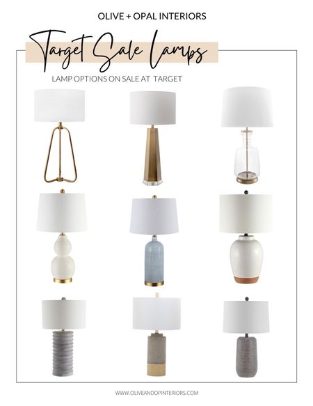 Target has several lamps on sale from one of our favorite brands - Safavieh!
.
.
.
Gold Lamp
Glass Lamp
White Lamp
Ceramic Lamp
Jug Lamp
Under $100

#LTKsalealert #LTKhome #LTKunder100