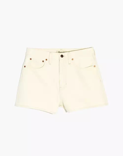 The Momjean Short Short in Vintage Canvas Wash | Madewell