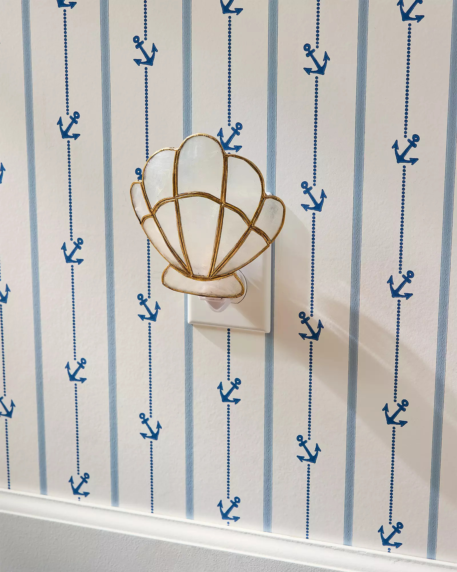 Capiz Shell Nightlight | Serena and Lily