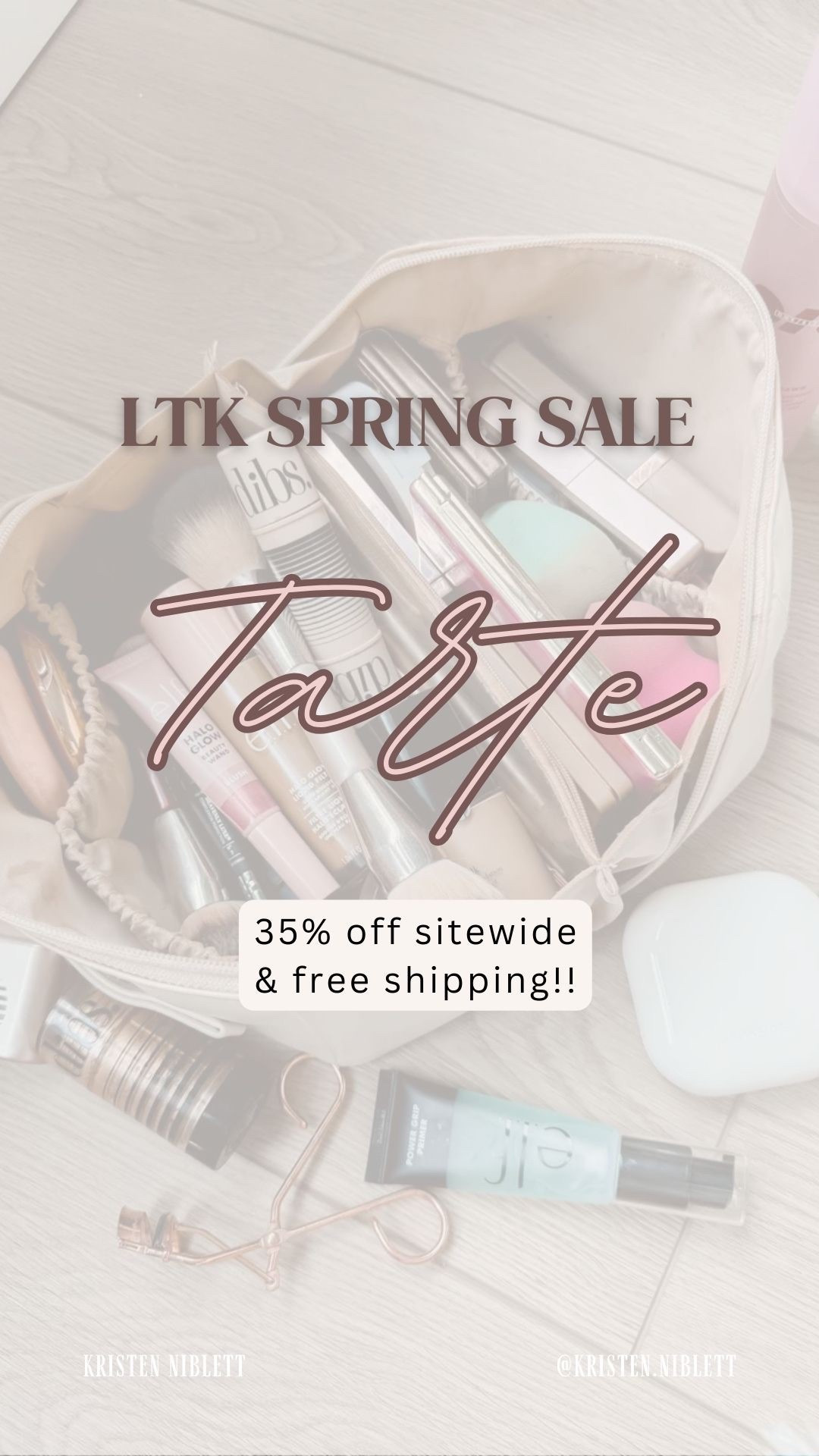 Tarte is on major sale right now for the LTK spring sale! It’s the perfect time to do a spring refresh of your makeup bag and order some new products for yourself or as Mother’s Day gifts! My favorite every day pallet is part of the sale and it has the perfect shades that you can use year-round and for every day looks, but also for Looks where you want to feel a little extra glam! 💖✨

#LTKBeauty #LTKSpringSale #LTKSaleAlert