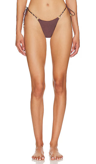 The Akari Bottom in Dark Brown | Revolve Clothing (Global)
