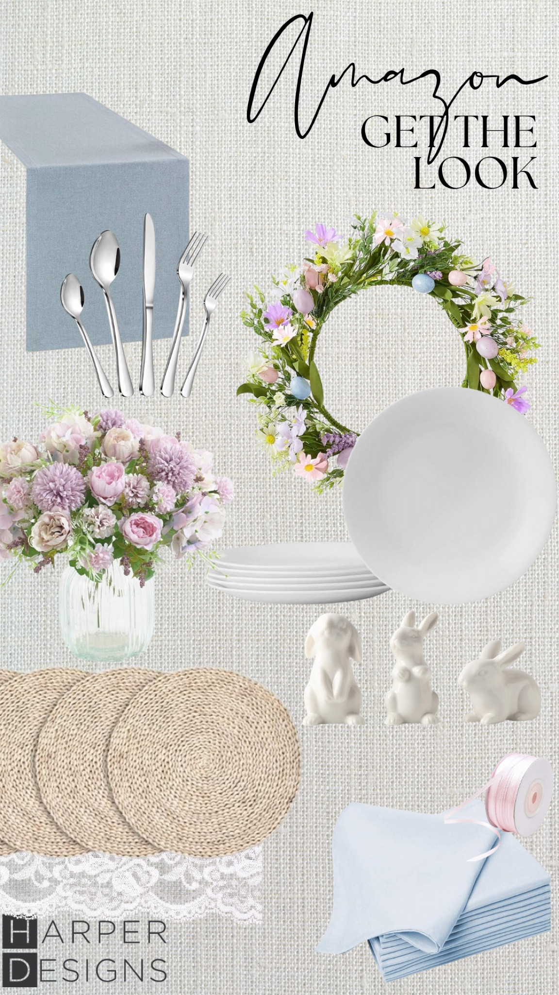 Easter Hosting Essentials for your dinner party. 

Spring decor and tablescape ideas with Amazon finds  

#LTKSeasonal #LTKparties #LTKstyletip