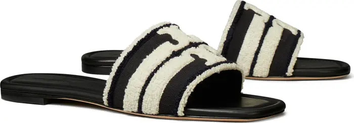 Double-T Slide Sandal (Women) | Nordstrom