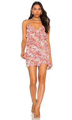 Lovers and Friends Hazel Mini Dress in Cali Blooms from Revolve.com | Revolve Clothing (Global)
