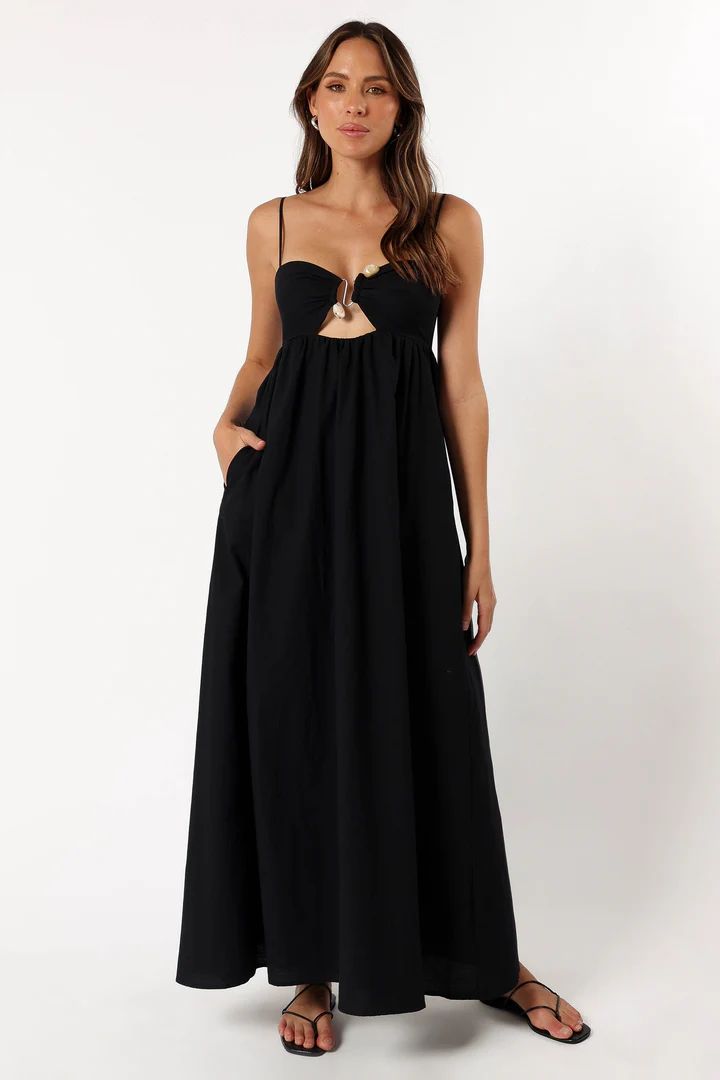 Tanala Maxi Dress - Black | Petal & Pup (US)