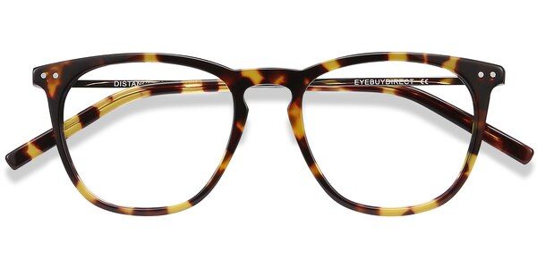 Distance - Square Tortoise Frame Eyeglasses | EyeBuyDirect | EyeBuyDirect.com