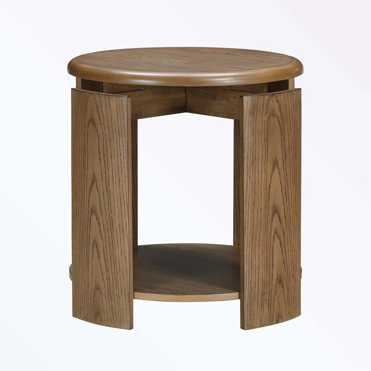 Round End Table with Open Shelf | Wayfair North America