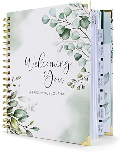 Beautiful Pregnancy Journal and Memory Book with Stickers and Keepsake Pocket - Lovely Gift for F... | Amazon (US)