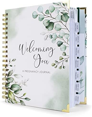 Beautiful Pregnancy Journal and Memory Book with Stickers and Keepsake Pocket - Lovely Gift for F... | Amazon (US)