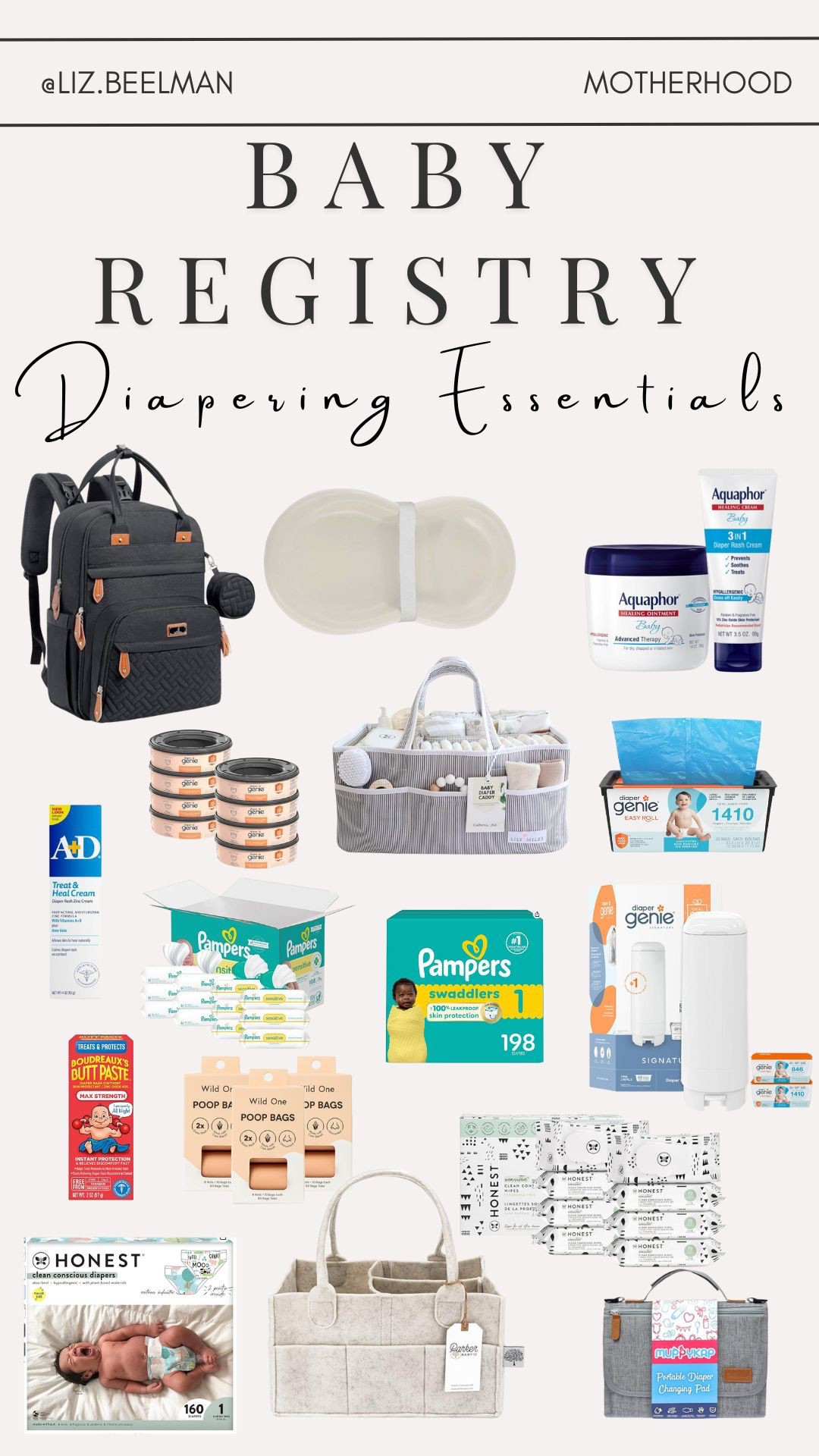 BABY REGISTRY: Diapering Essentials